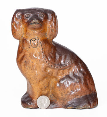 Sebring, Mahoning County, Ohio Spaniel Inscribed "Homer Roudebush"