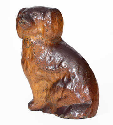 Sebring, Mahoning County, Ohio Spaniel Inscribed "Homer Roudebush"