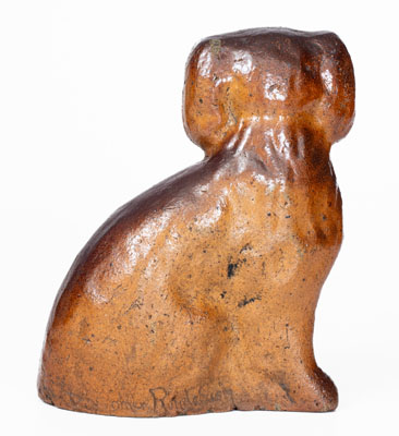 Sebring, Mahoning County, Ohio Spaniel Inscribed "Homer Roudebush"