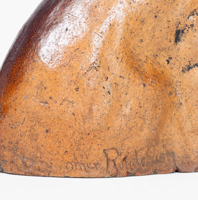 Sebring, Mahoning County, Ohio Spaniel Inscribed "Homer Roudebush"