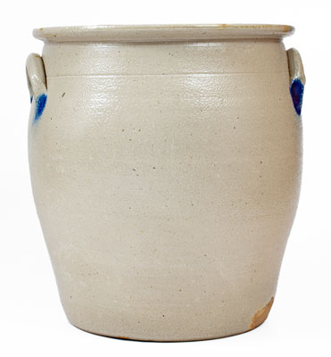 4 Gal. COWDEN & WILCOX / HARRISBURG, PA Stoneware Jar w/ Bold Floral Decoration