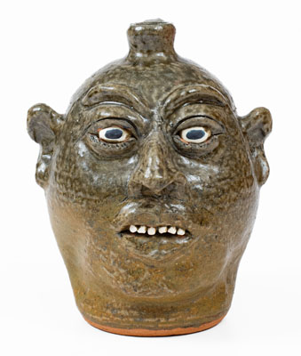 Lanier Meaders (Cleveland, Georgia) Face Jug, circa 1985