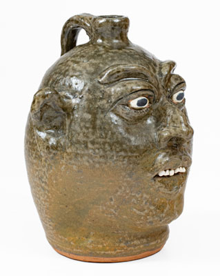Lanier Meaders (Cleveland, Georgia) Face Jug, circa 1985