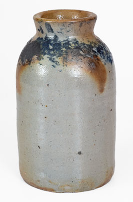 JOHN BELL / WAYNESBORO Stoneware Canning Jar w/ Sponged Decoration