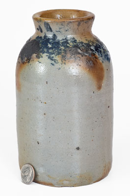 JOHN BELL / WAYNESBORO Stoneware Canning Jar w/ Sponged Decoration