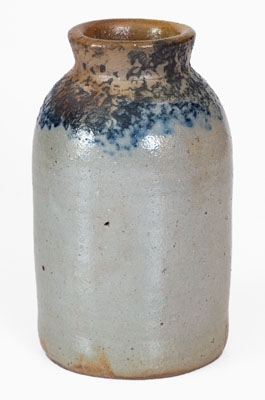 JOHN BELL / WAYNESBORO Stoneware Canning Jar w/ Sponged Decoration