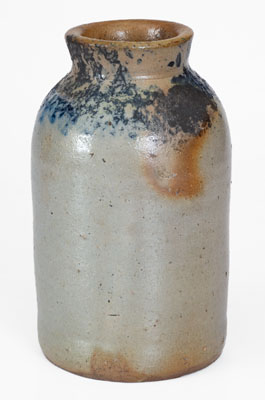 JOHN BELL / WAYNESBORO Stoneware Canning Jar w/ Sponged Decoration