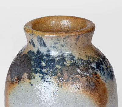 JOHN BELL / WAYNESBORO Stoneware Canning Jar w/ Sponged Decoration