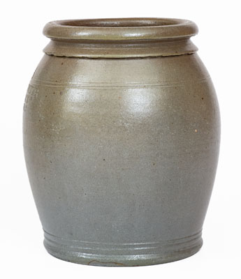 1/2 Gal. H.C. SMITH / ALEXA / D.C. Stoneware Jar (Alexandria, Virginia)