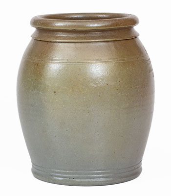 1/2 Gal. H.C. SMITH / ALEXA / D.C. Stoneware Jar (Alexandria, Virginia)