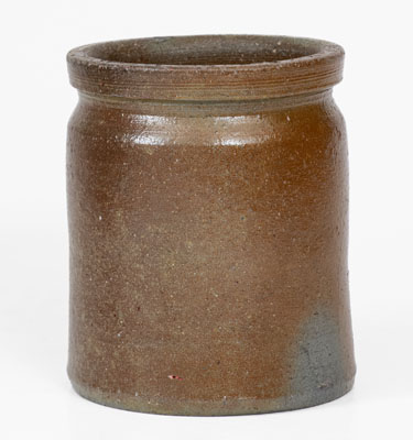 Small-Sized Salt-Glazed JOHN BELL / WAYNESBORO Stoneware Jar