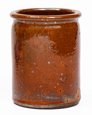 Small-Sized JOHN BELL / WAYNESBORO Redware Jar