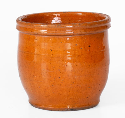 JOHN BELL / WAYNESBORO Redware Jar, circa 1850-1880