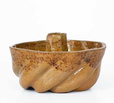 Small-Sized J. BELL (John Bell, Waynesboro, PA) Redware Cake Mold