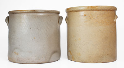 Lot of Two: 3 Gal. American Stoneware Crocks