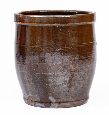 Rare UPTON M. BELL / Waynesboro, Pa Redware Jar, circa 1895