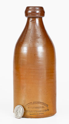 ADAMS, ALLISON & CO. / MANUFACTURERS / MIDDLEBURY, SUMMIT CO., O. Stoneware Bottle