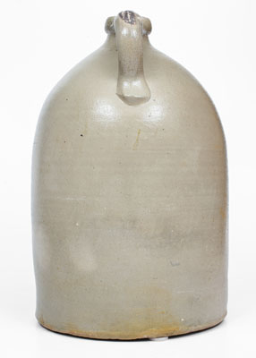 4 Gal. WHITES UTICA Stoneware Bird Jug, circa 1870