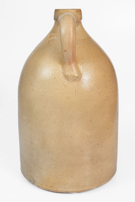 4 Gal. HAXSTUN, OTTMAN & CO. / FORT EDWARD, NY Stoneware Jug w/ Bold Numeral Decoration