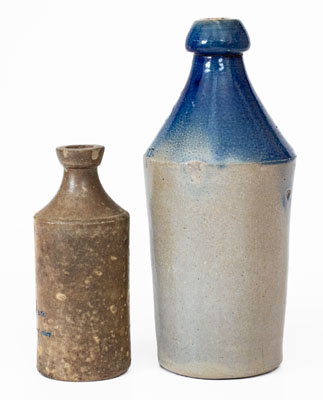 Lot of Two: American Stoneware Bottles