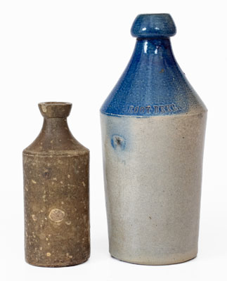 Lot of Two: American Stoneware Bottles