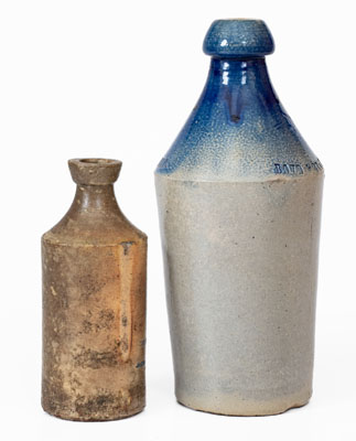 Lot of Two: American Stoneware Bottles