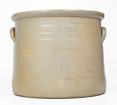 4 Gal. E. & L. P. NORTON / BENNINGTON, VT Stoneware Bird Crock