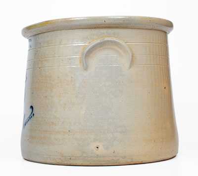 4 Gal. E. & L. P. NORTON / BENNINGTON, VT Stoneware Bird Crock
