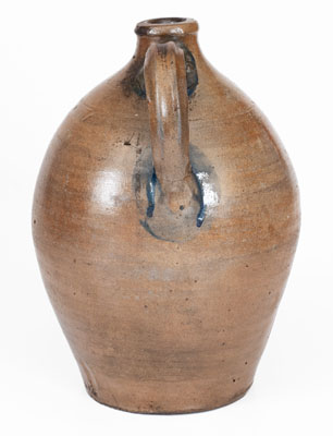 Rare SILAS CARLE & NEPHEW New York Stoneware Druggists Jug attrib. Crolius