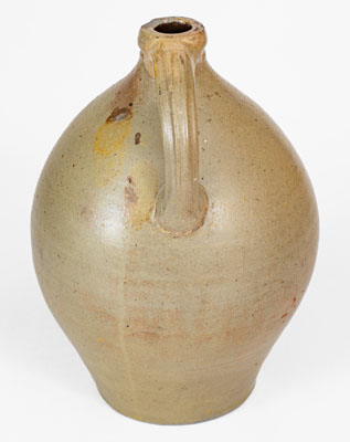 Rare L. NORTON & Co / BENNINGTON, Vermont Stoneware Jug w/ Incised Bird