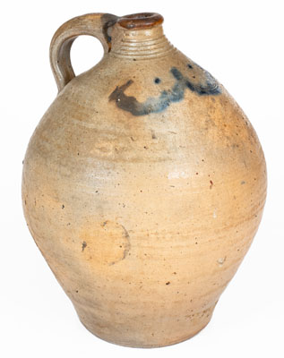 C. CROLIUS / STONEWARE / MANUFACTURER / MANHATTAN WELLS / NEW YORK Jug