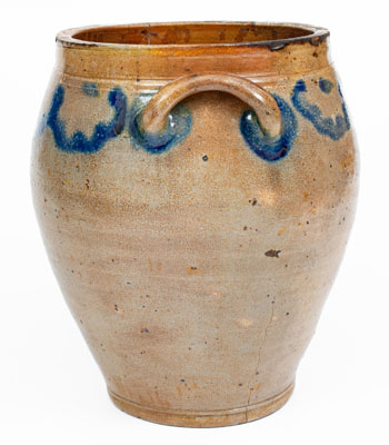 4 Gal. C. CROLIUS / STONEWARE / MANUFACTURER / MANHATTAN WELLS / NEW YORK Jar