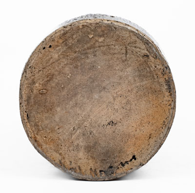 Unusual Chicago Stoneware Advertising Jar