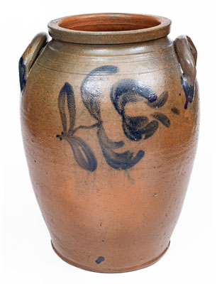 4 Gal. Stoneware Jar attrib. Stephen B. Sweeney, Henrico County, VA