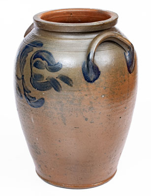4 Gal. Stoneware Jar attrib. Stephen B. Sweeney, Henrico County, VA