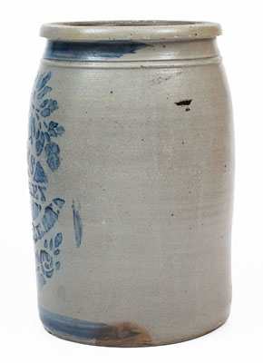2 Gal. BAYLESS, MCCARTHY & CO. / LOUISVILLE, KY Stoneware Jar
