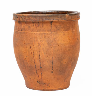 Scarce J. CAREY & CO., Shippensburg, PA Redware Jar