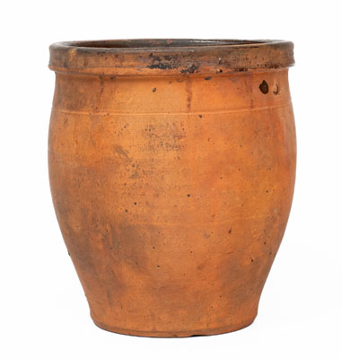 Scarce J. CAREY & CO., Shippensburg, PA Redware Jar