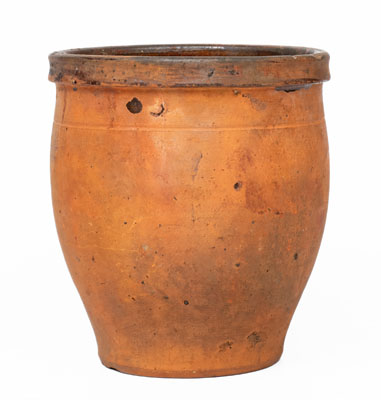 Scarce J. CAREY & CO., Shippensburg, PA Redware Jar