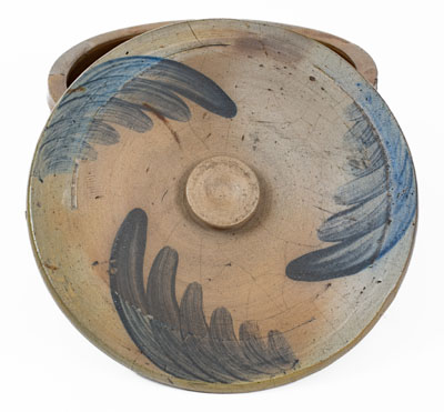 Baltimore Stoneware Butter Crock w/ Lid, circa 1870
