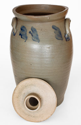 4 Gal. Stoneware Churn attrib. Stephen B. Sweeney, Henrico County, Virginia