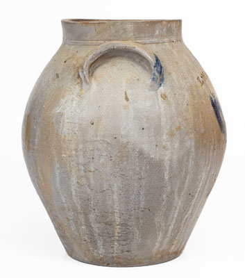 Scarce L. MARSILLIOT, Euclid, Ohio Stoneware Jar, c1830