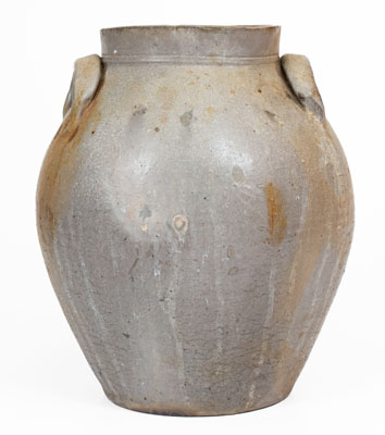 Scarce L. MARSILLIOT, Euclid, Ohio Stoneware Jar, c1830
