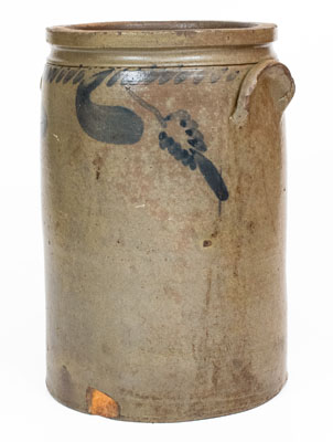 3 Gal. W. H. CRISMAN / STRASBURG, VA Stoneware Jar