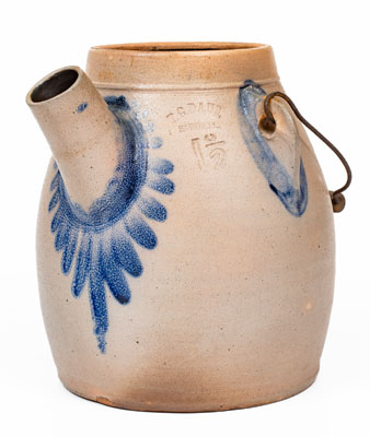 T. G. DAUB / EASTON, PA Stoneware Batter Pail