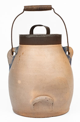 T. G. DAUB / EASTON, PA Stoneware Batter Pail
