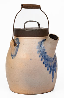 T. G. DAUB / EASTON, PA Stoneware Batter Pail