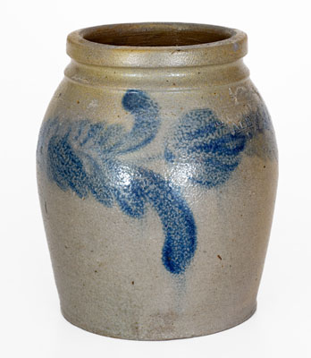Half-Gallon H.C. SMITH / ALEXA / D.C. (Alexandria, VA) Stoneware Jar, c1835