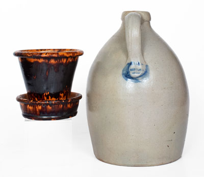 Lot of Two: American Pottery from PA and NY