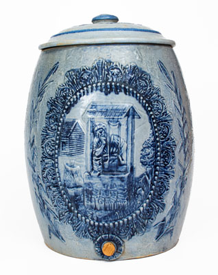 Attrib. Robinson Clay Products Co., Akron, OH Lidded Water Cooler